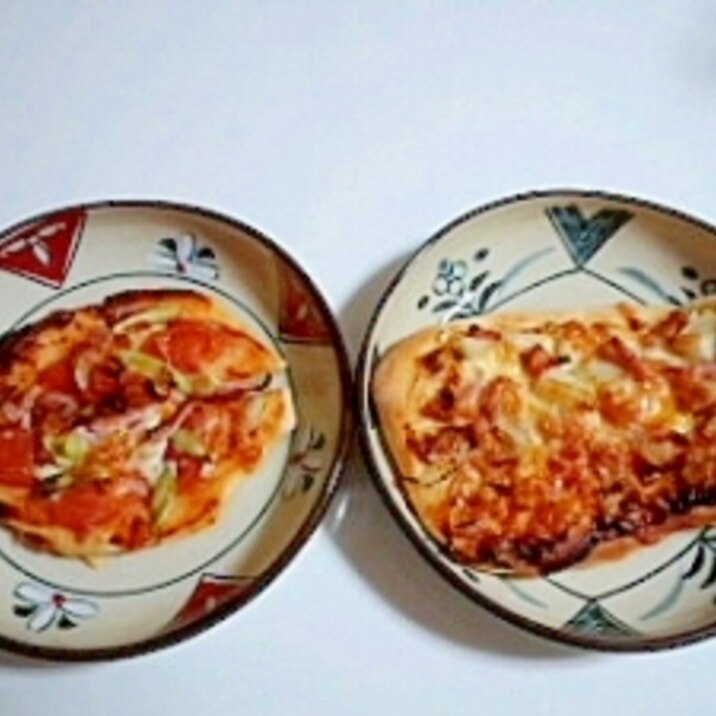 Hbで 簡単 カレーナンにもなっちゃうピザ生地 レシピ 作り方 By Mamemamee 楽天レシピ